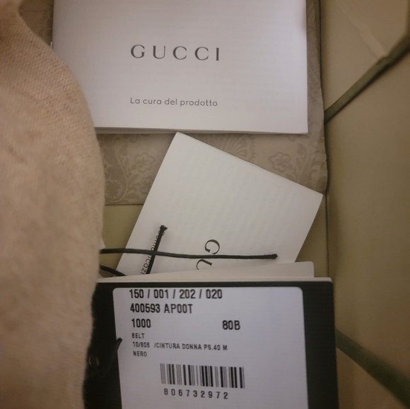 Authentic Gucci Cintura Donna Belt - Picture 7 of 8